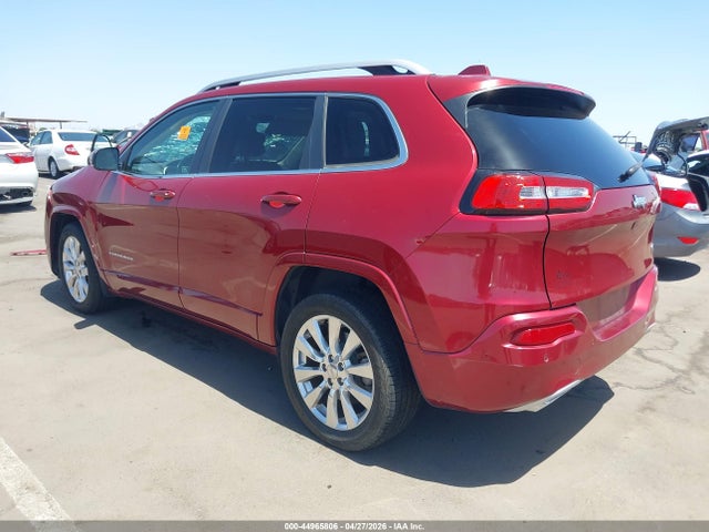 44965806 :رقم المزاد ، 1C4PJLJS8HW610511 vin ، 2017 Jeep Cherokee Overland Fwd مزاد بيع