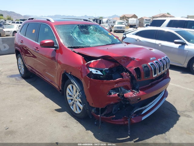 44965806 :رقم المزاد ، 1C4PJLJS8HW610511 vin ، 2017 Jeep Cherokee Overland Fwd مزاد بيع
