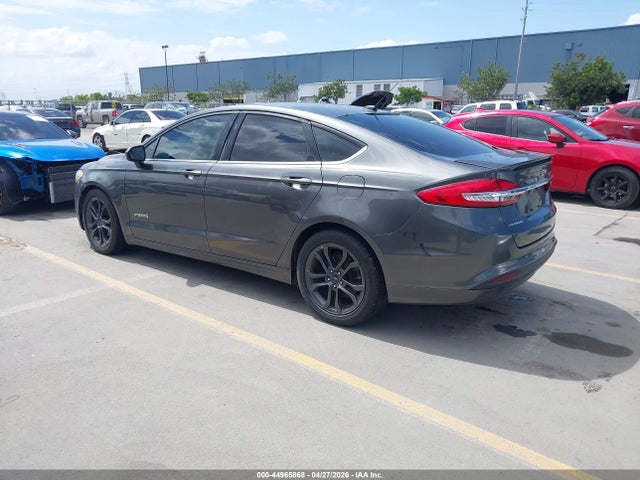Ford Fusion Hybrid Se 2018 3FA6P0LU7JR139070 Image 3