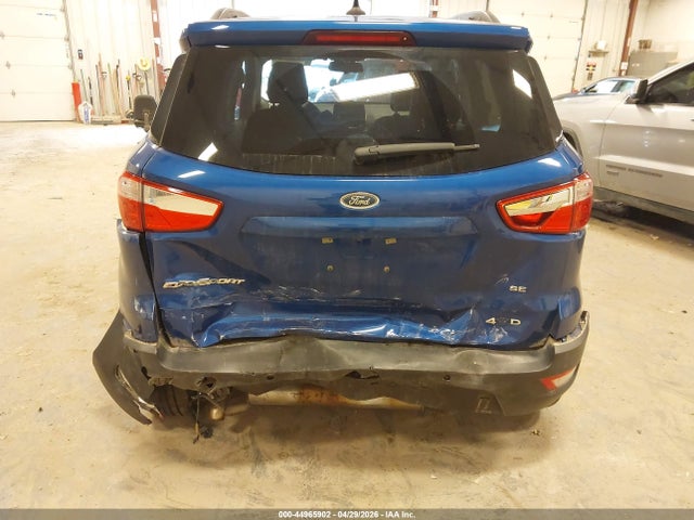 Продажа на аукционе авто 2020 Ford Ecosport Se, vin: MAJ6S3GL6LC319336, номер лота: 44965902