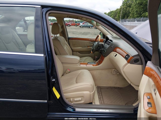 Aukcja sprzedaży 2005 Lexus Ls 430, vin: JTHBN36F655010760, numer aukcji: 44965923