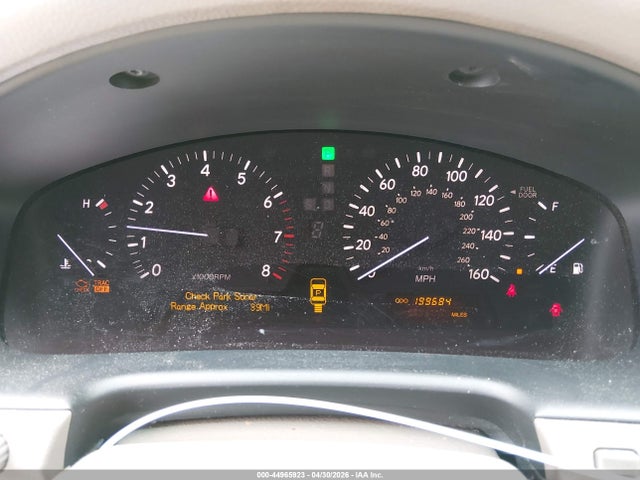 Aukcja sprzedaży 2005 Lexus Ls 430, vin: JTHBN36F655010760, numer aukcji: 44965923