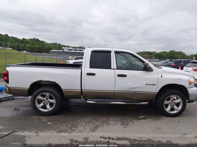 2008 Dodge Ram 1500 Slt მანქანა იყიდება აუქციონზე, vin: 1D7HU18N78J154780, აუქციონის ნომერი: 44965953
