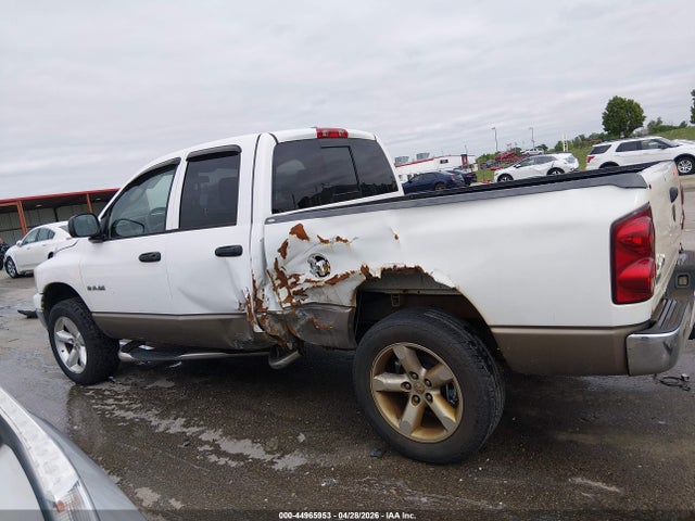 2008 Dodge Ram 1500 Slt მანქანა იყიდება აუქციონზე, vin: 1D7HU18N78J154780, აუქციონის ნომერი: 44965953