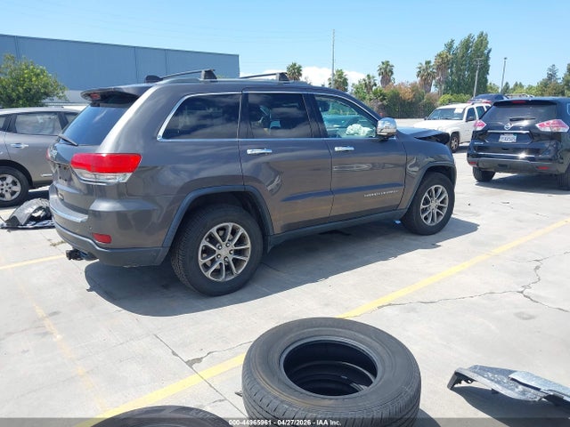 Продаж на аукціоні авто 2014 Jeep Grand Cherokee Limited, vin: 1C4RJFBGXEC447314, номер лоту: 44965961