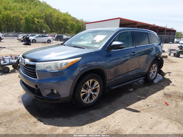 44965991 :رقم المزاد ، 5TDBKRFH5FS203363 vin ، 2015 Toyota Highlander Le/le Plus مزاد بيع