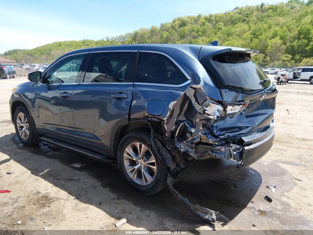44965991 :رقم المزاد ، 5TDBKRFH5FS203363 vin ، 2015 Toyota Highlander Le/le Plus مزاد بيع