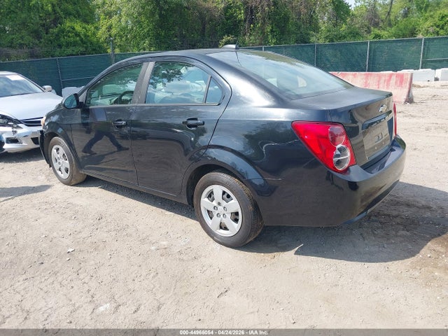 2015 Chevrolet Sonic Ls Auto მანქანა იყიდება აუქციონზე, vin: 1G1JA5SG9F4118647, აუქციონის ნომერი: 44966054