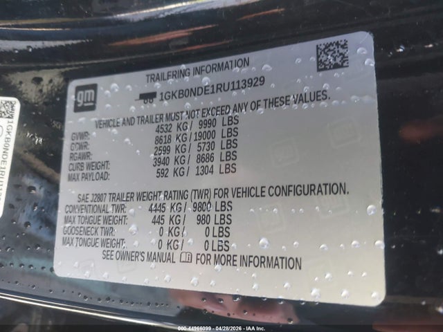 GMC Hummer Ev Suv 2x 2024 1GKB0NDE1RU113929 Image 9