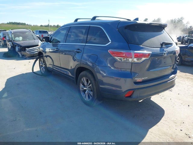 Продажа на аукционе авто 2014 Toyota Highlander Xle V6, vin: 5TDJKRFH5ES024167, номер лота: 44966253