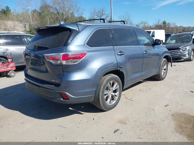 Продажа на аукционе авто 2014 Toyota Highlander Xle V6, vin: 5TDJKRFH5ES024167, номер лота: 44966253