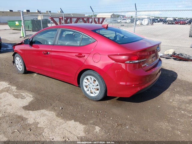 44966346 :رقم المزاد ، 5NPD74LF9HH070857 vin ، 2017 Hyundai Elantra Se مزاد بيع