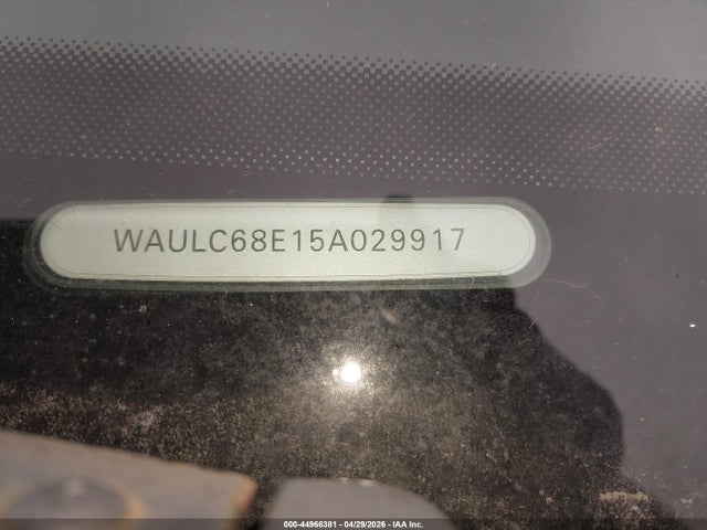 Aukcja sprzedaży 2005 Audi A4 1.8t, vin: WAULC68E15A029917, numer aukcji: 44966381