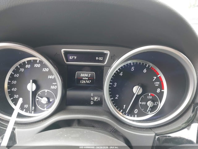 44966385 :رقم المزاد ، 4JGDA5HB6FA538394 vin ، 2015 Mercedes-benz Ml 350 4matic مزاد بيع