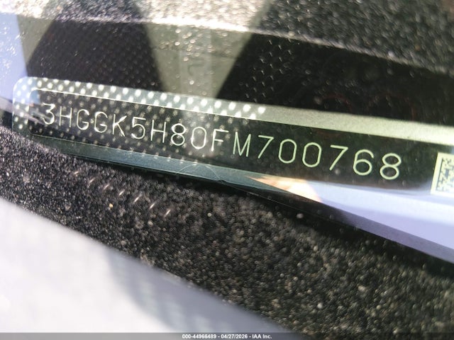 Продажа на аукционе авто 2015 Honda Fit Ex/ex-l, vin: 3HGGK5H80FM700768, номер лота: 44966489