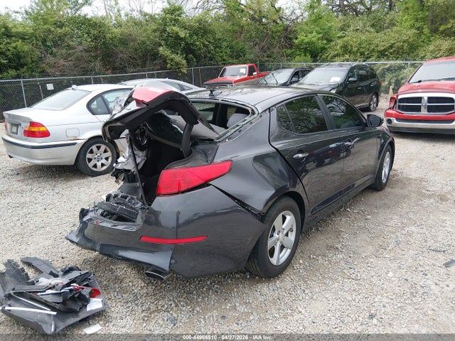 2015 Kia Optima Lx მანქანა იყიდება აუქციონზე, vin: 5XXGM4A78FG438066, აუქციონის ნომერი: 44966510