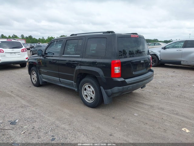 2012 Jeep Patriot Sport მანქანა იყიდება აუქციონზე, vin: 1C4NJPBA9CD590830, აუქციონის ნომერი: 44966515
