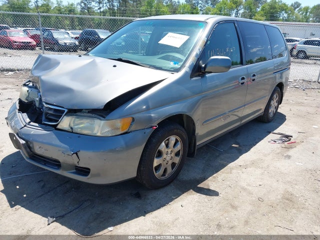 44966533 :رقم المزاد ، 5FNRL18632B004383 vin ، 2002 Honda Odyssey Ex مزاد بيع