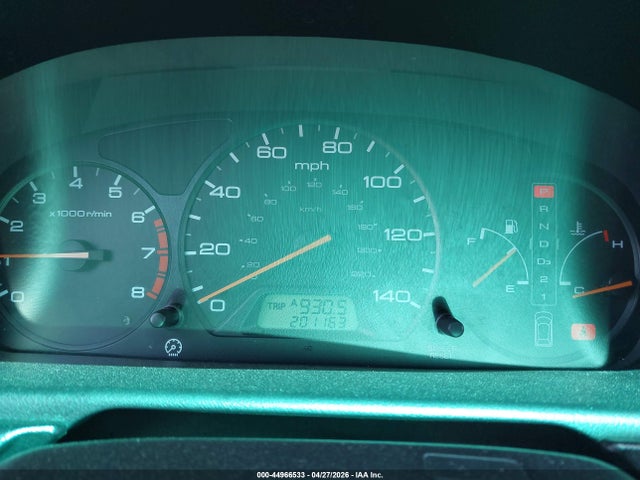 44966533 :رقم المزاد ، 5FNRL18632B004383 vin ، 2002 Honda Odyssey Ex مزاد بيع