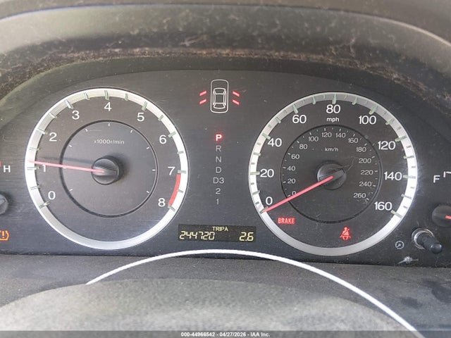 44966542 :رقم المزاد ، 1HGCP26858A146662 vin ، 2008 Honda Accord 2.4 Ex-l مزاد بيع