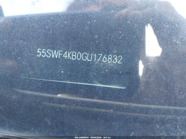 Aukcja sprzedaży 2016 Mercedes-benz C 300 4matic, vin: 55SWF4KB0GU176832, numer aukcji: 44966543