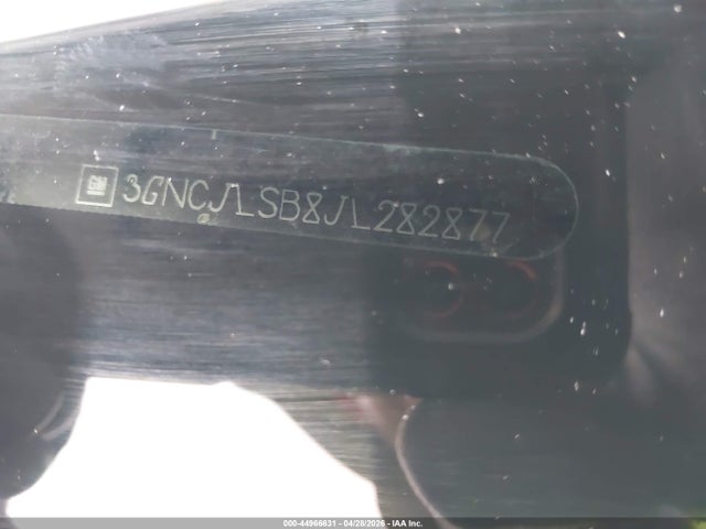 44966631 :رقم المزاد ، 3GNCJLSB8JL282877 vin ، 2018 Chevrolet Trax Lt مزاد بيع