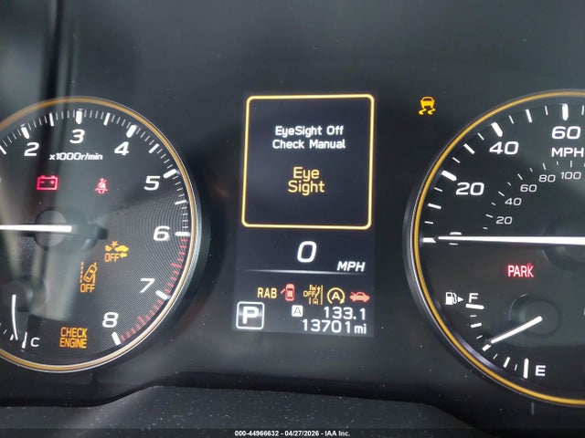 44966632 :رقم المزاد ، 4S4BTGUD3S3147691 vin ، 2025 Subaru Outback Wilderness مزاد بيع