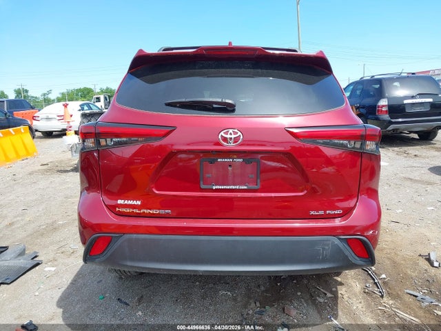 44966636 :رقم المزاد ، 5TDGZRBH2NS595059 vin ، 2022 Toyota Highlander Xle مزاد بيع