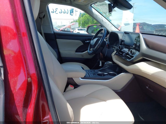 44966636 :رقم المزاد ، 5TDGZRBH2NS595059 vin ، 2022 Toyota Highlander Xle مزاد بيع