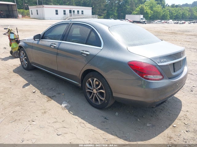 2017 Mercedes-benz C 300 4matic მანქანა იყიდება აუქციონზე, vin: 55SWF4KB0HU185516, აუქციონის ნომერი: 44966663