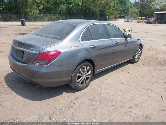2017 Mercedes-benz C 300 4matic მანქანა იყიდება აუქციონზე, vin: 55SWF4KB0HU185516, აუქციონის ნომერი: 44966663