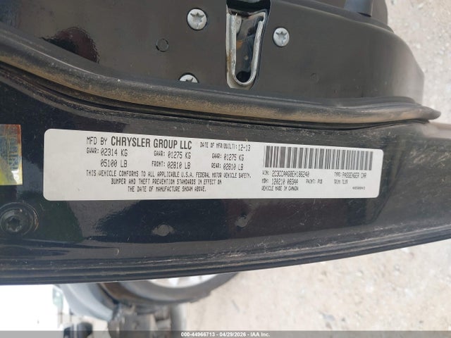 Aukcja sprzedaży 2014 Chrysler 300, vin: 2C3CCAAG8EH186240, numer aukcji: 44966713