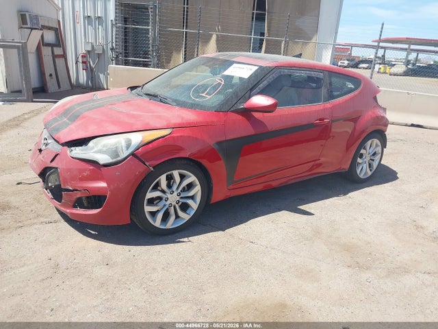 2012 Hyundai Veloster Base W/gray მანქანა იყიდება აუქციონზე, vin: KMHTC6AD4CU049588, აუქციონის ნომერი: 44966728
