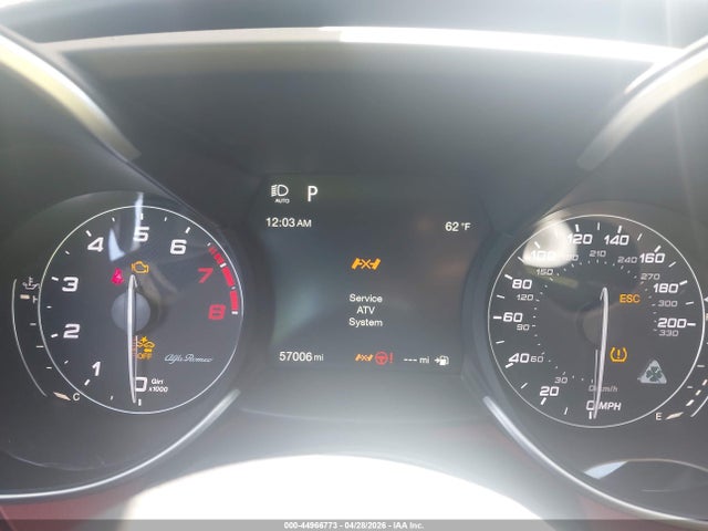 44966773 :رقم المزاد ، ZARFAEAV7J7578447 vin ، 2018 Alfa Romeo Giulia Quadrifoglio Rwd مزاد بيع