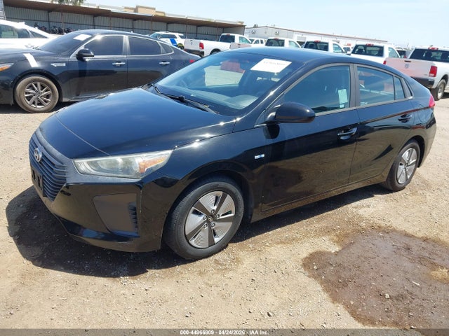 KMHC65LC8HU054578 Hyundai Ioniq Hybrid Blue