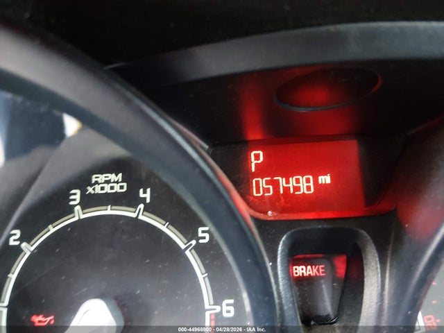 44966900 :رقم المزاد ، 3FADP4AJ6CM218852 vin ، 2012 Ford Fiesta S مزاد بيع