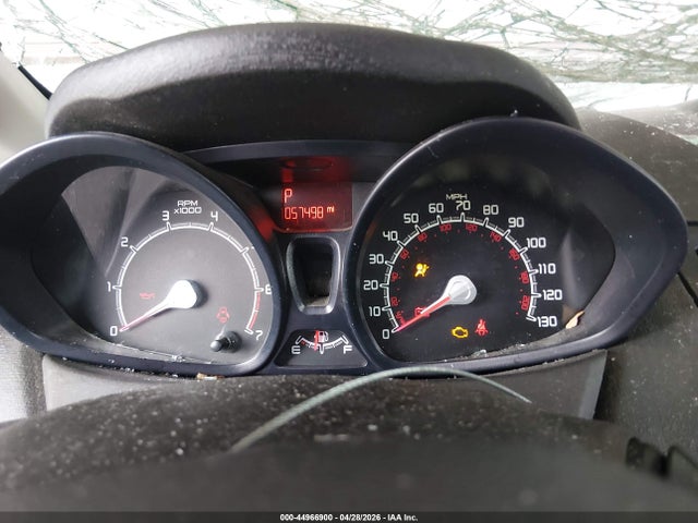 44966900 :رقم المزاد ، 3FADP4AJ6CM218852 vin ، 2012 Ford Fiesta S مزاد بيع