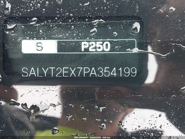 Aukcja sprzedaży 2023 Land Rover Range Rover Velar P250 R-dynamic S, vin: SALYT2EX7PA354199, numer aukcji: 44966957