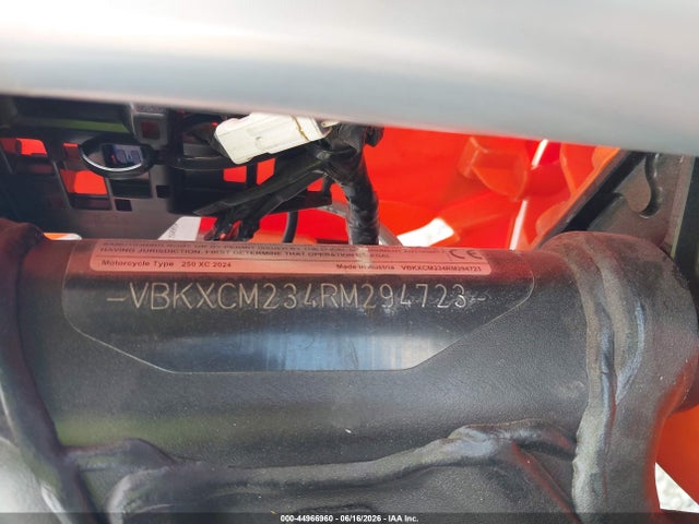 KTM 300 Xc Tpi 2024 VBKXCM234RM294723 Image 10