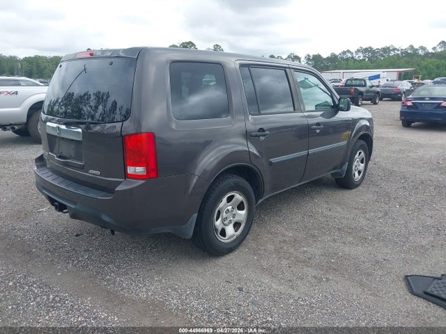 44966969 :رقم المزاد ، 5FNYF4H20CB007616 vin ، 2012 Honda Pilot Lx مزاد بيع