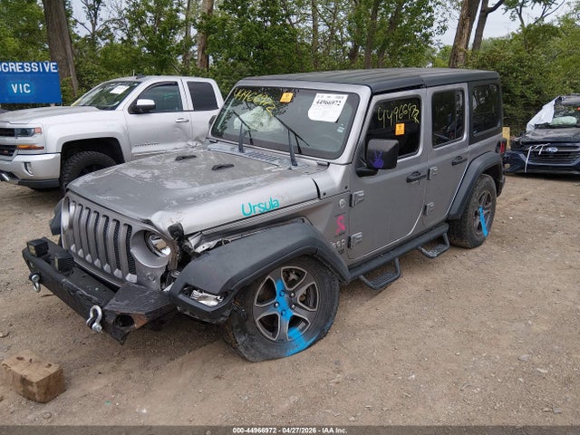 2018 Jeep Wrangler Unlimited Sport S 4x4 მანქანა იყიდება აუქციონზე, vin: 1C4HJXDN9JW141369, აუქციონის ნომერი: 44966972