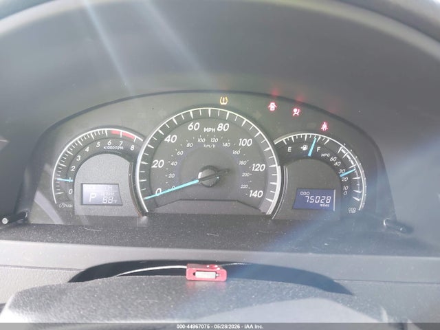 Auction sale of the 2012 Toyota Camry Xle, vin: 4T1BF1FK0CU013538, lot number: 44967075