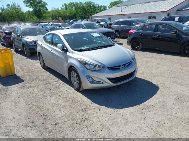 2015 Hyundai Elantra Se მანქანა იყიდება აუქციონზე, vin: 5NPDH4AEXFH593860, აუქციონის ნომერი: 44967168
