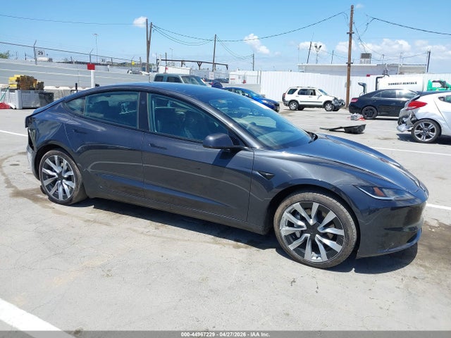 Продаж на аукціоні авто 2024 Tesla Model 3 Long Range Dual Motor All-wheel Drive/rear-wheel Drive, vin: 5YJ3E1EA5RF734475, номер лоту: 44967229
