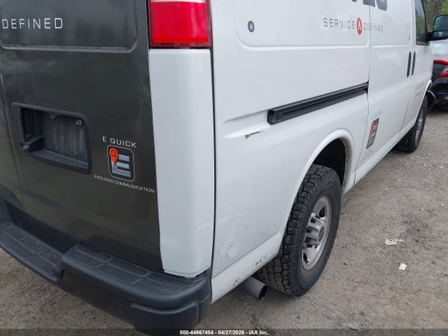 44967404 :رقم المزاد ، 1GTZ7GFP8P1110234 vin ، 2023 Gmc Savana Cargo Rwd 3500 Regular Wheelbase Work Van مزاد بيع