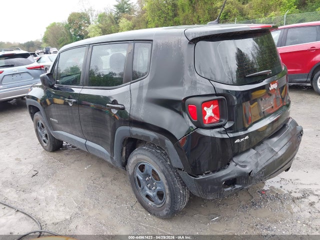 2017 Jeep Renegade Sport 4x4 მანქანა იყიდება აუქციონზე, vin: ZACCJBAB5HPG01173, აუქციონის ნომერი: 44967423