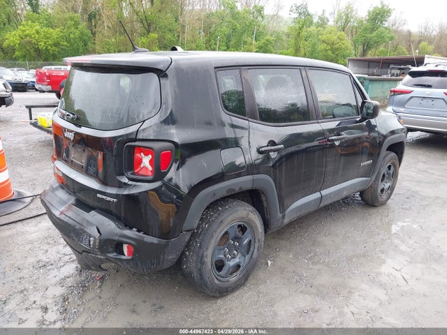 2017 Jeep Renegade Sport 4x4 მანქანა იყიდება აუქციონზე, vin: ZACCJBAB5HPG01173, აუქციონის ნომერი: 44967423