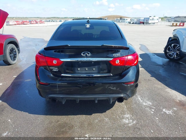 Продажа на аукционе авто 2016 Infiniti Q50 3.0t Premium, vin: JN1EV7AR7GM346503, номер лота: 44967441