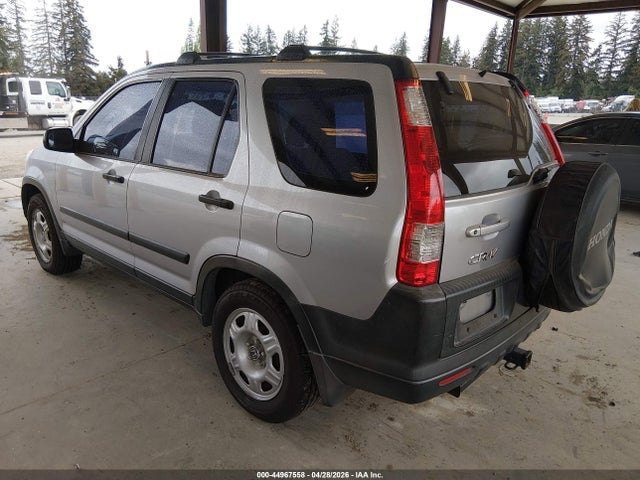 2005 Honda Cr-v Lx მანქანა იყიდება აუქციონზე, vin: JHLRD78565C058403, აუქციონის ნომერი: 44967558