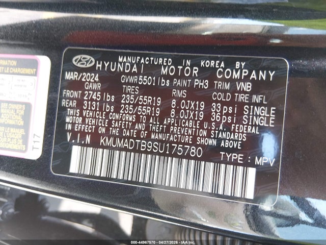 Продажа на аукционе авто 2025 Genesis Gv70 2.5t Awd, vin: KMUMADTB9SU175780, номер лота: 44967570